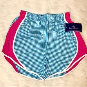 NWT Lauren James Gingham Shorts